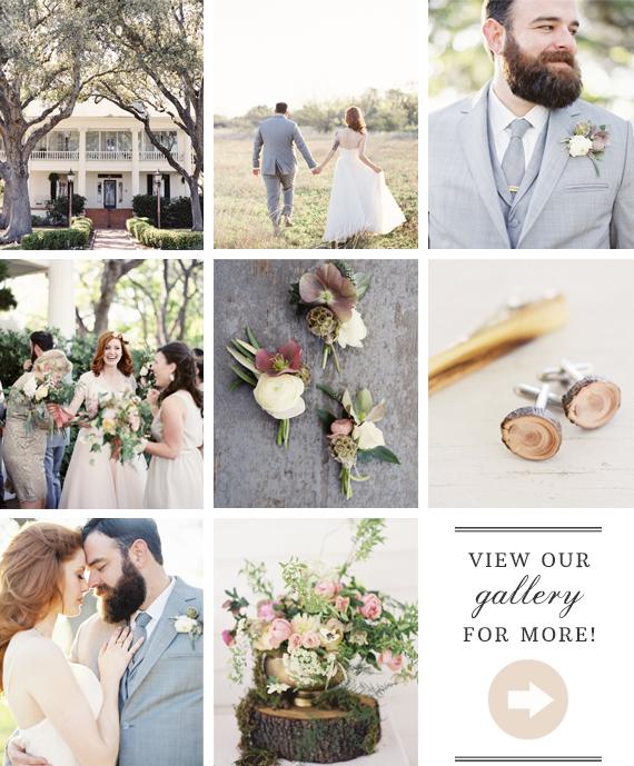Rustic organic Austin, Texas wedding: Becca + James | Real Weddings ...