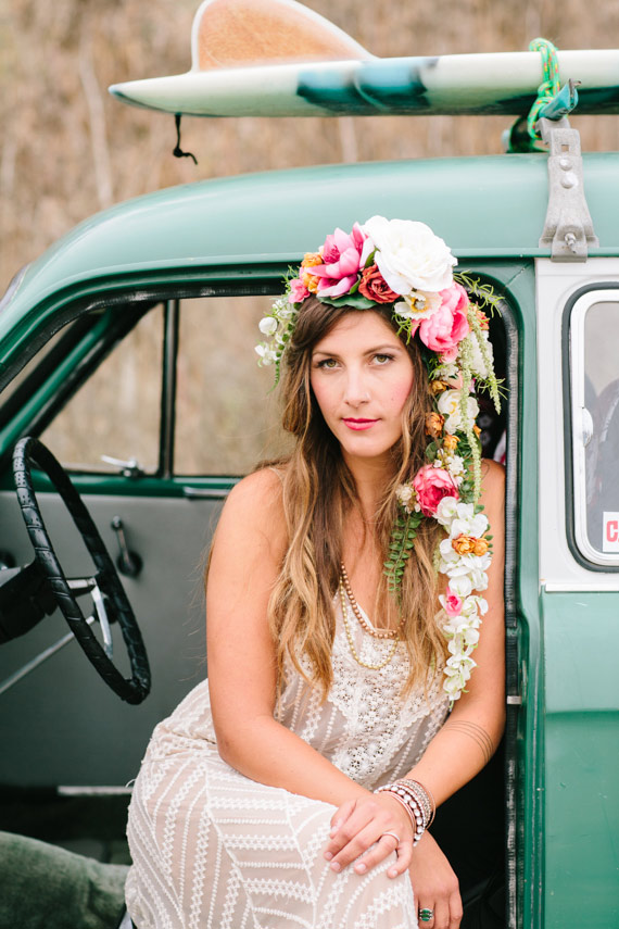 Bohemian California wedding inspiration | Photo by Mirelle Carmichael Photography | Read more - https://www.100layercake.com/blog/?p=76029 