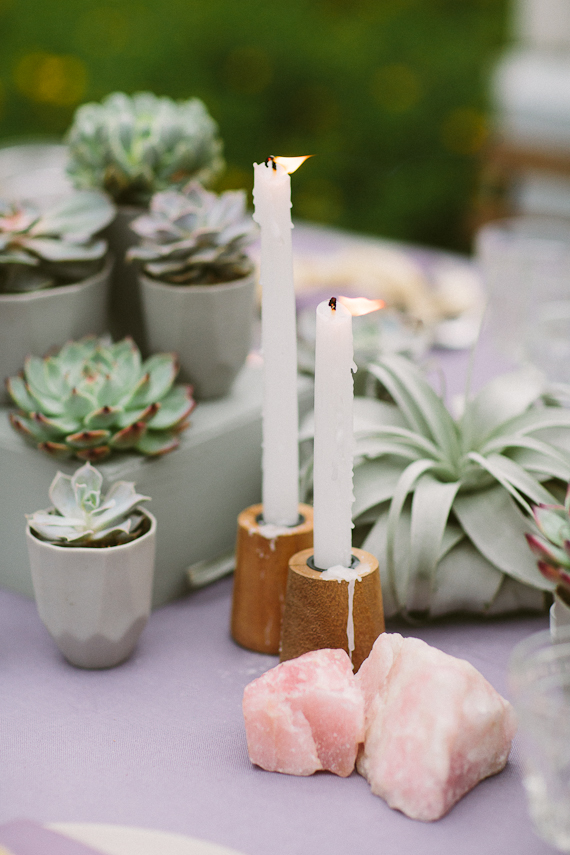 Pastel succulent wedding inspiration | Photo by Apryl Ann Photography | Read more -  https://www.100layercake.com/blog/?p=75163