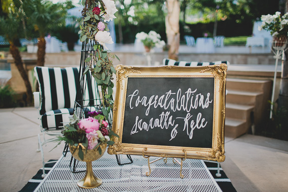 Parisian-themed garden engagement party | Photo by Katie Pritchard Photo | Read more - https://www.100layercake.com/blog/?p=76900