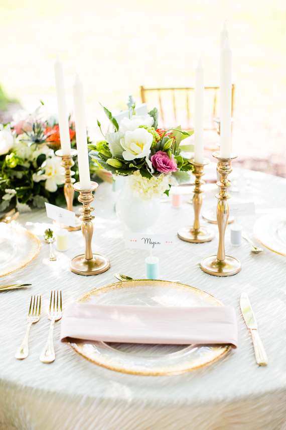 Whimsical spring and summer wedding ideas | Photo by Robyn Van Dyke | Read more - https://www.100layercake.com/blog/?p=76949