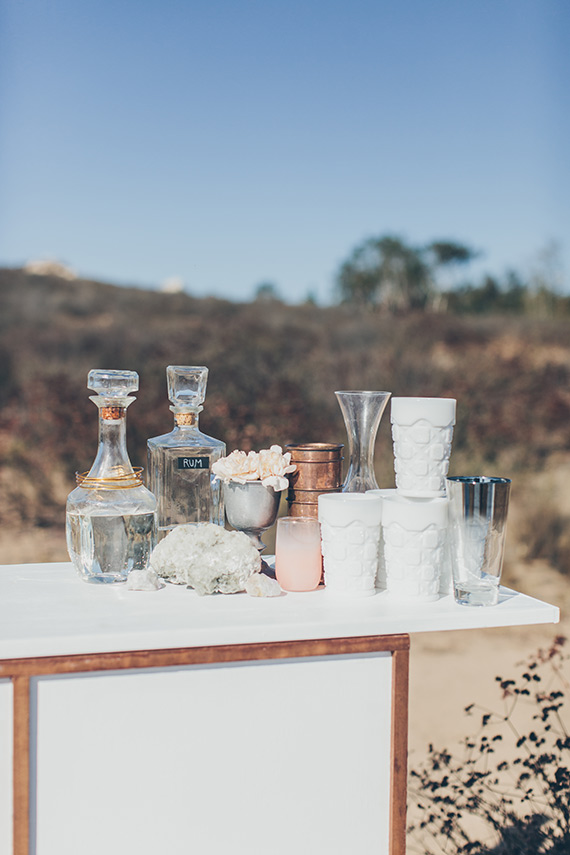 Desert bohemian bridal shower inspiration | Photo by Steve Cowell Photo | Read more - https://www.100layercake.com/blog/?p=81196