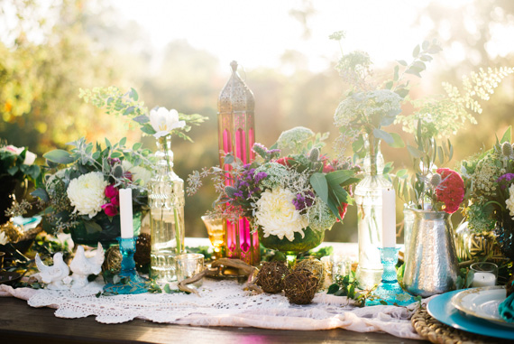 Boho glam wedding ideas | Photo by Jenna Bechtholt Photography | Read more - https://www.100layercake.com/blog/?p=79717