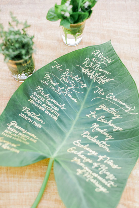 Tropical Maui destination wedding ideas | Photo by Brandon Kidd Photo | Read more - https://www.100layercake.com/blog/?p=80611