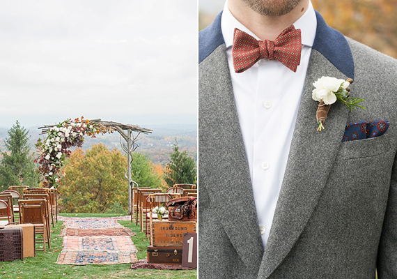 Autumn wedding inspiration at Cedar Lakes | Photo by Mikkel Paige | Read more -  https://www.100layercake.com/blog/?p=82086