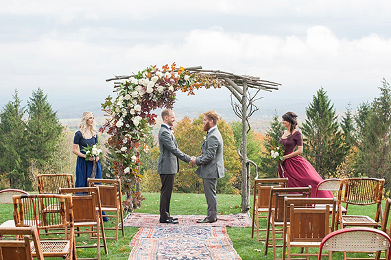 Autumn wedding inspiration at Cedar Lakes | Photo by Mikkel Paige | Read more -  https://www.100layercake.com/blog/?p=82086