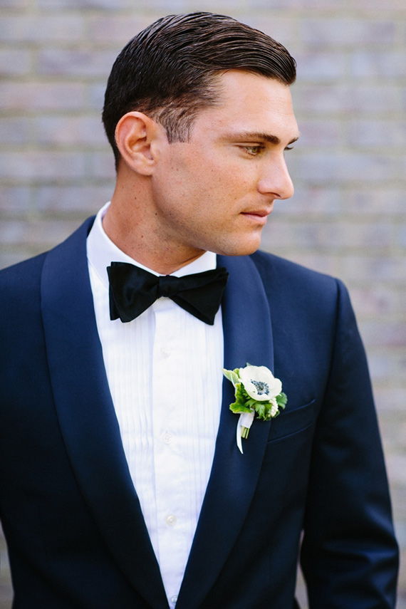 Elegant navy & gold wedding SoCal wedding 100 Layer Cake