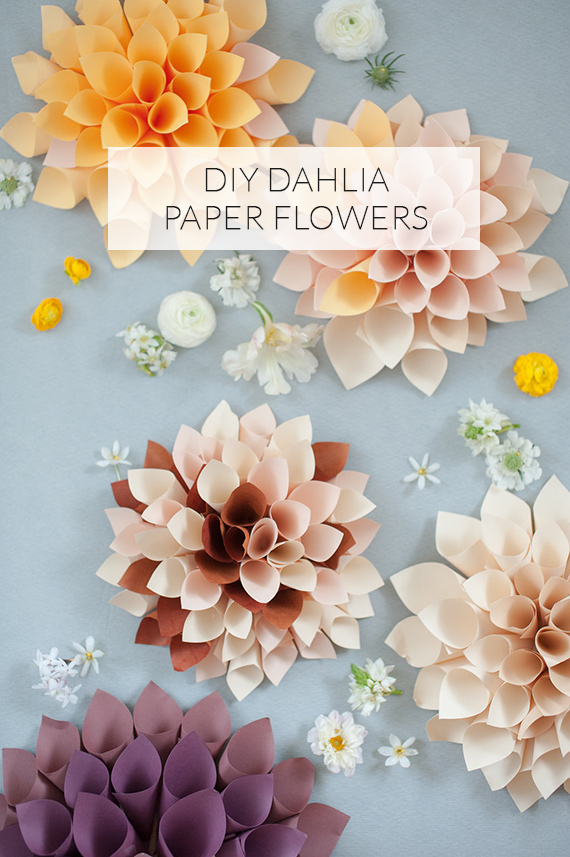 Diy Paper Flowers Wedding Decor