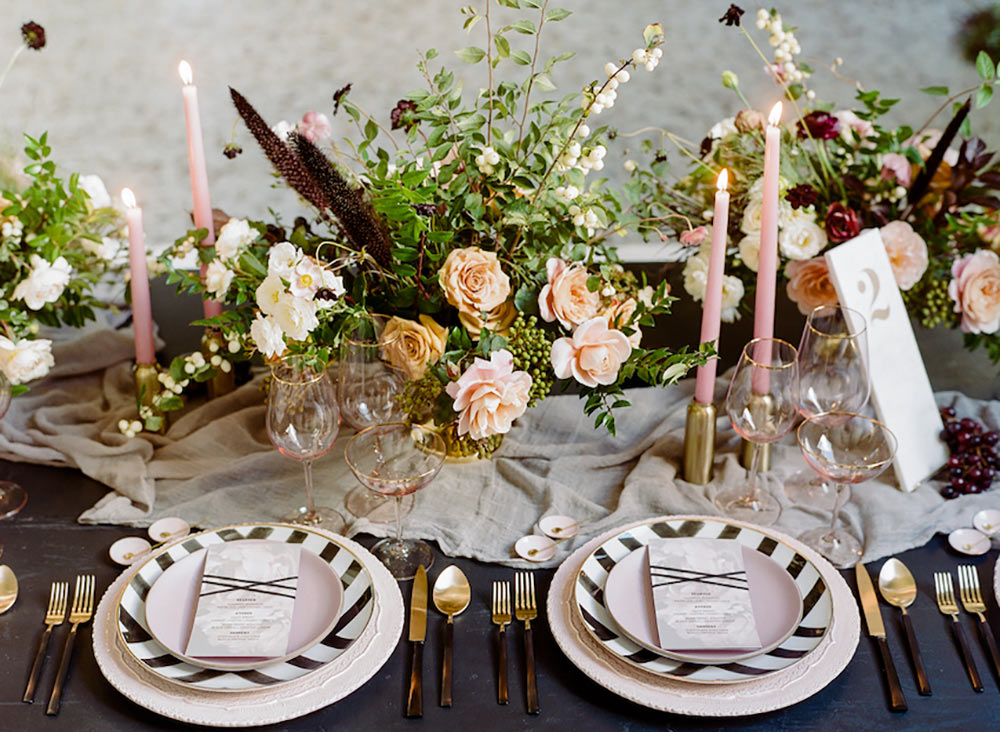 How to properly set and style a table How to style a tablescape
