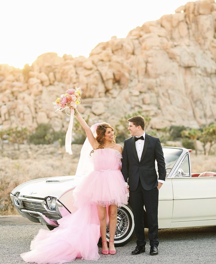 cerise pink dress for wedding