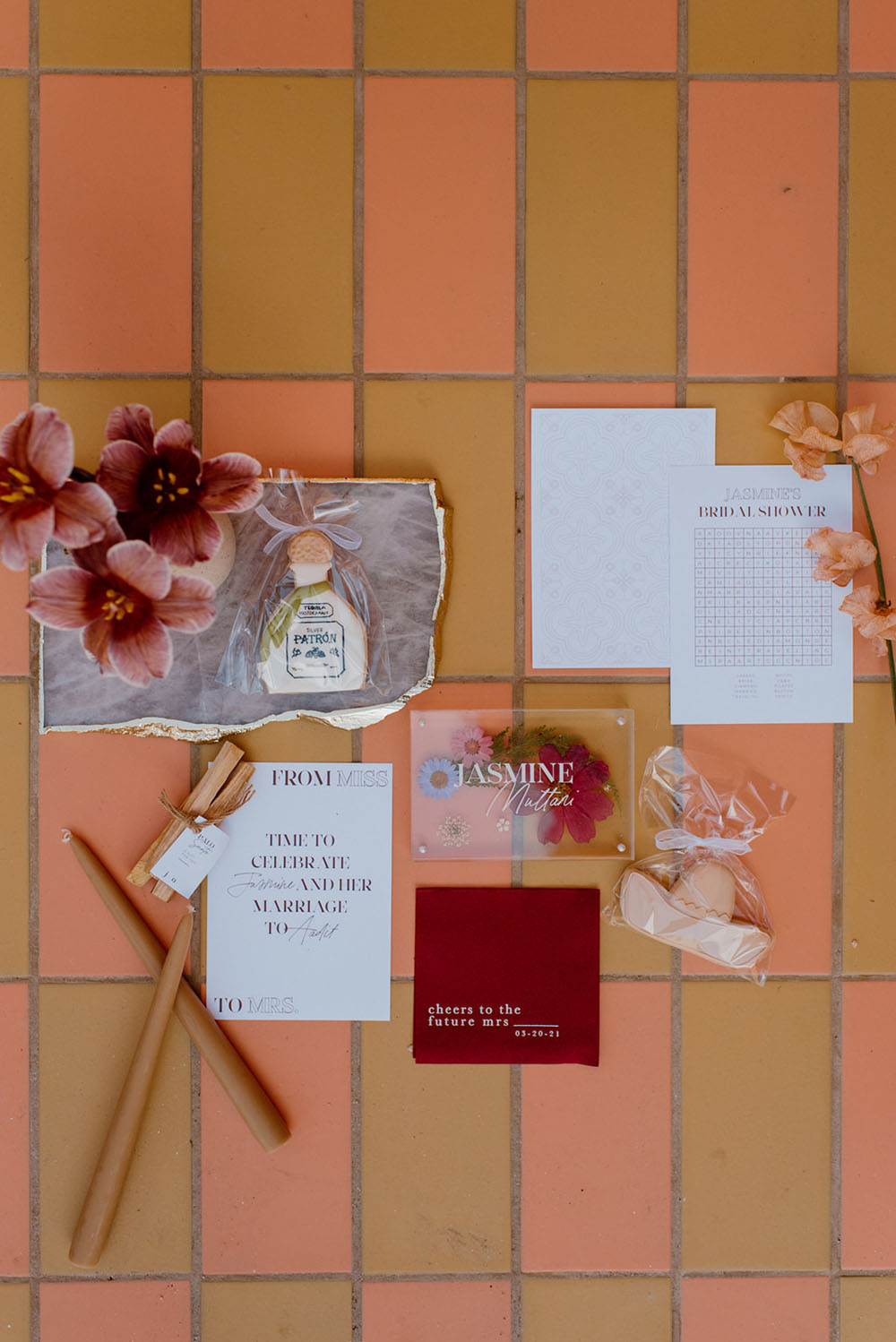 Desert bridal shower at a stunning Airbnb in Morongo Valley