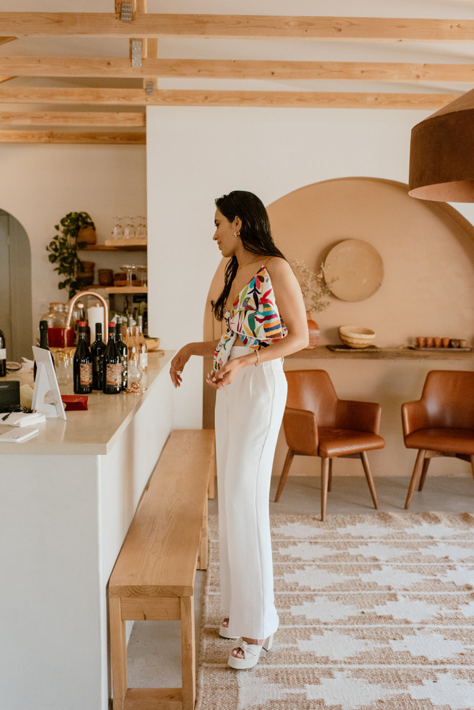 Desert bridal shower at a stunning Airbnb in Morongo Valley