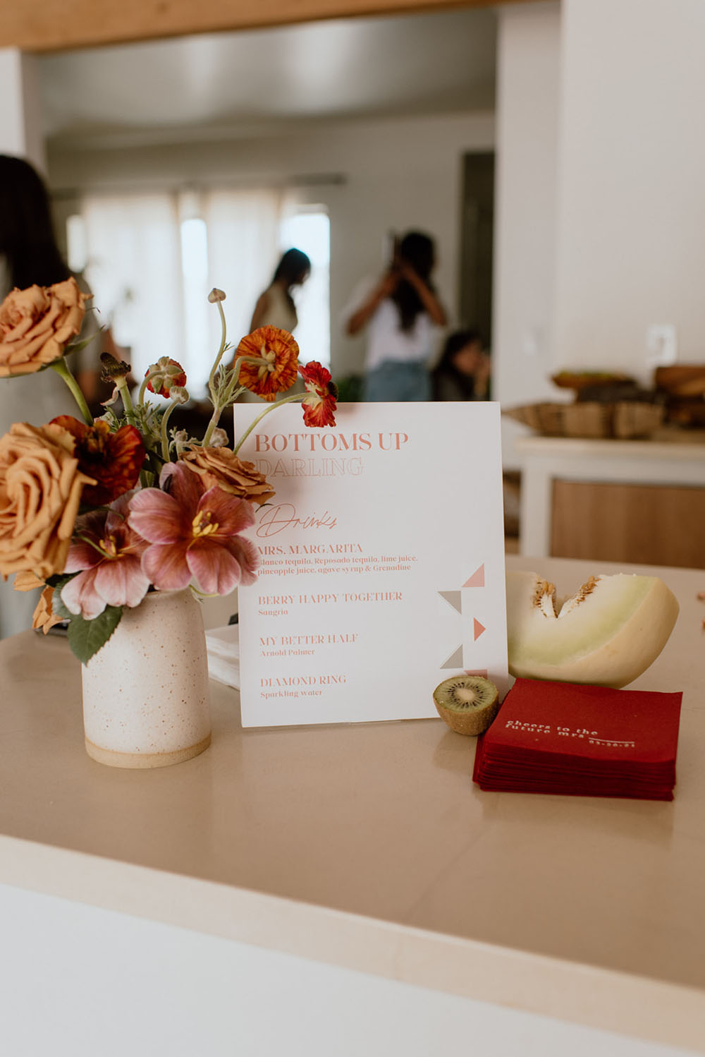 Desert bridal shower at a stunning Airbnb in Morongo Valley