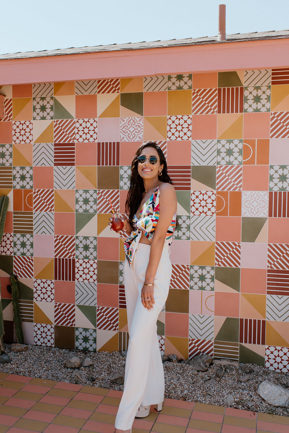 Desert bridal shower at a stunning Airbnb in Morongo Valley 100 Layer