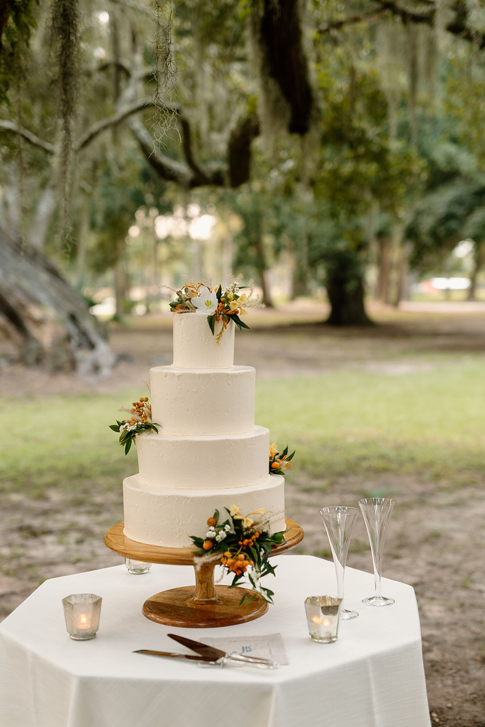 Fall Charleston wedding inspired by Tuscany