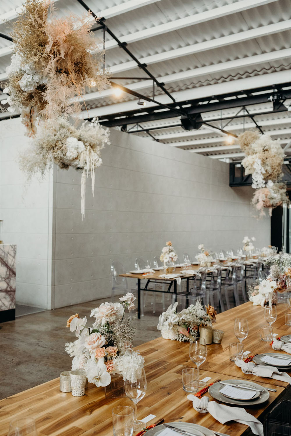 The pretty neutrals and florals in this Australian wedding will have you swooning
