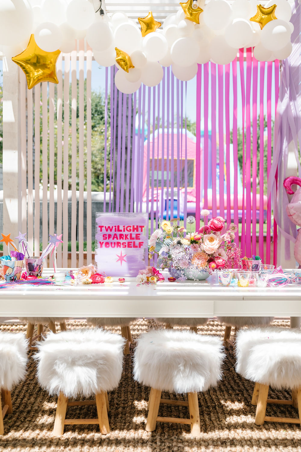 An outrageously cute My Little Pony themed 3rd birthday