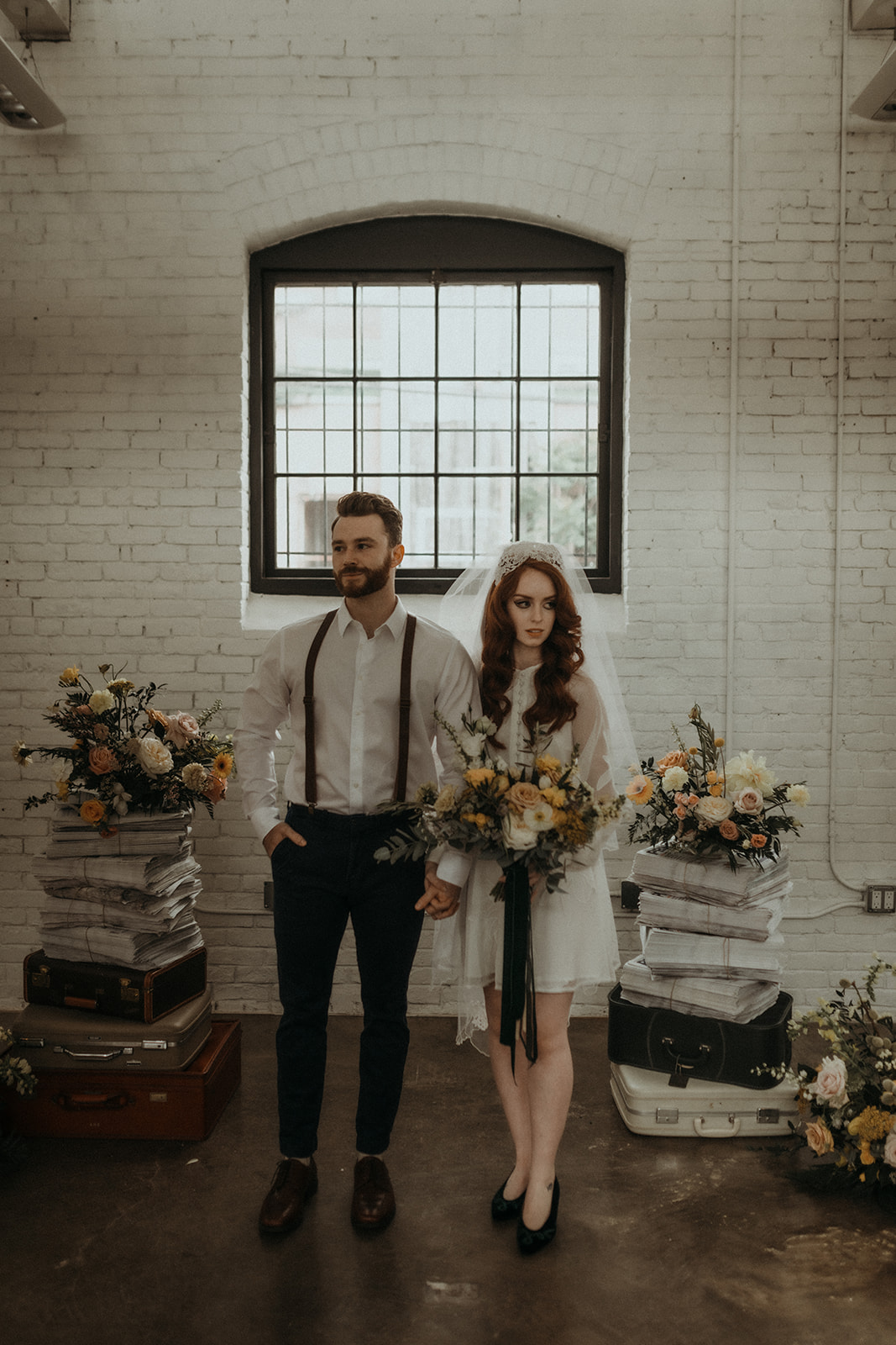 Moody vintage wedding ideas inspired by The Queen's Gambit