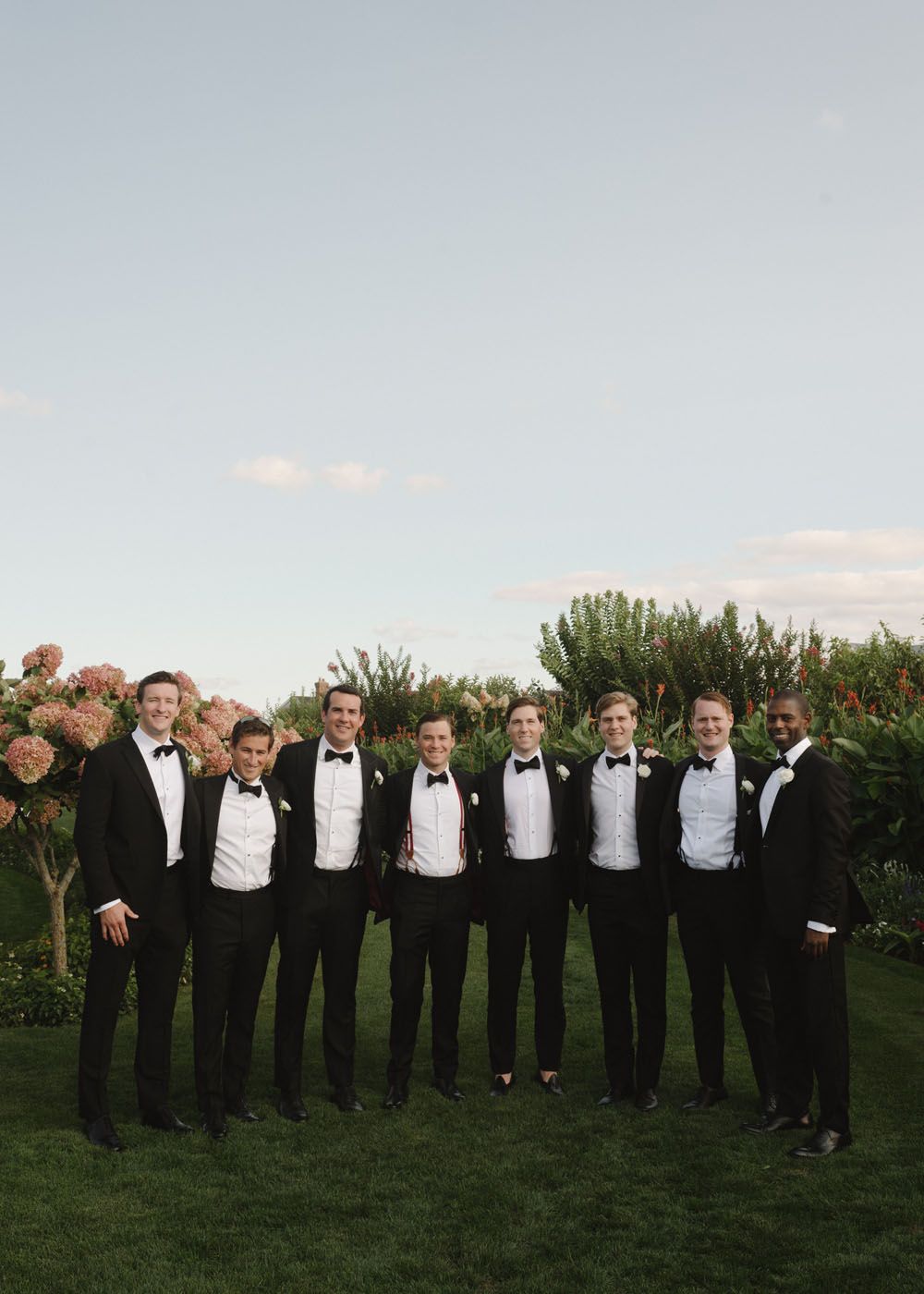 Classic black tie country club wedding in The Hamptons