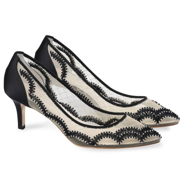 chaussures de mariage noires