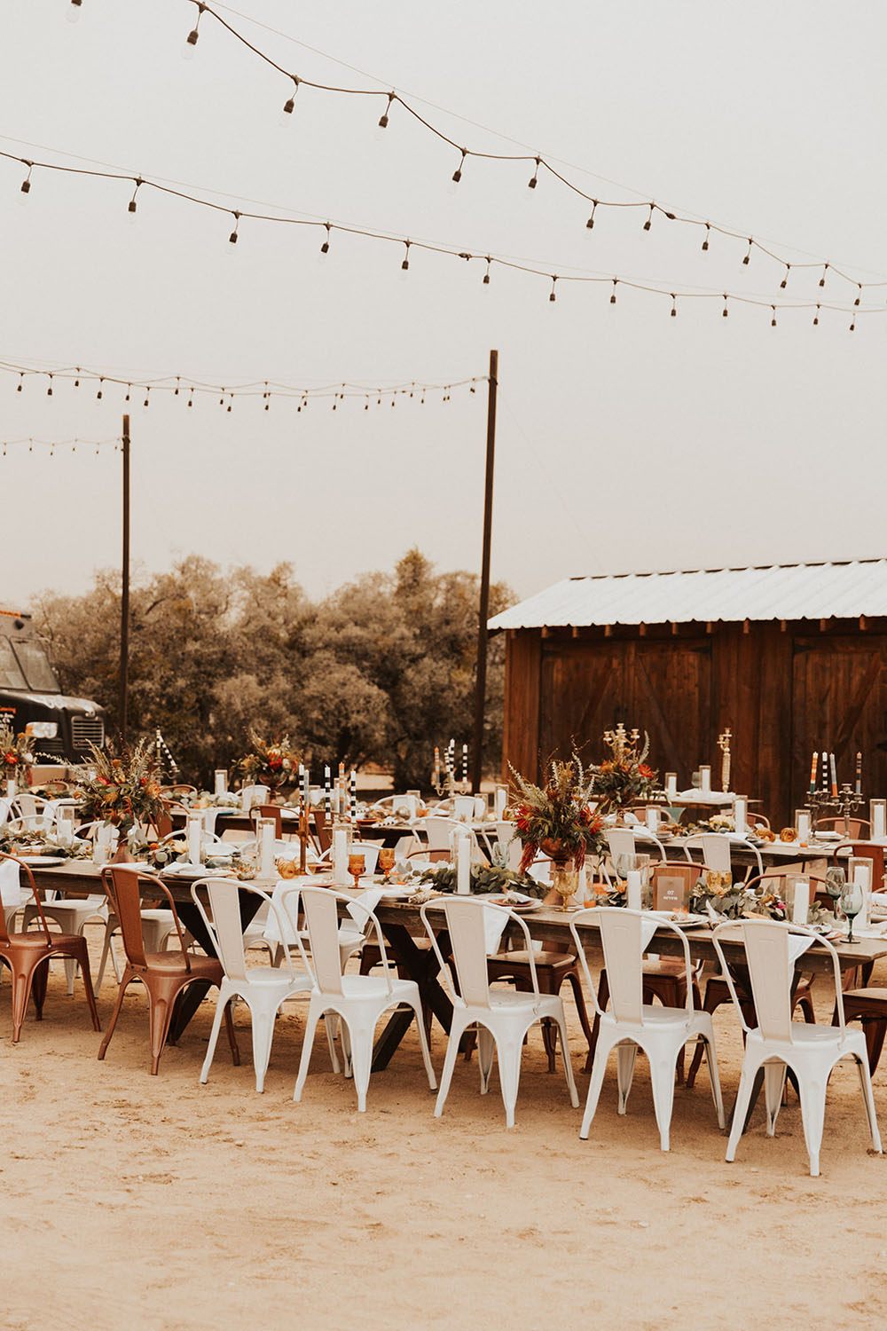 Boho desert Rimrock Ranch wedding 