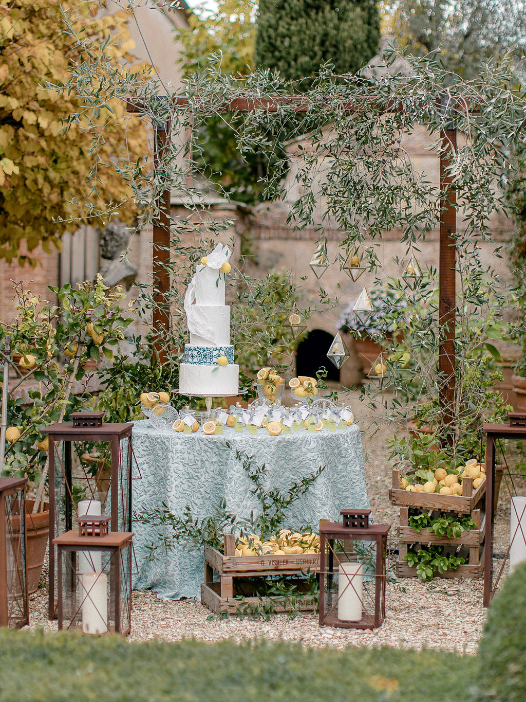 classic wedding in Tuscany