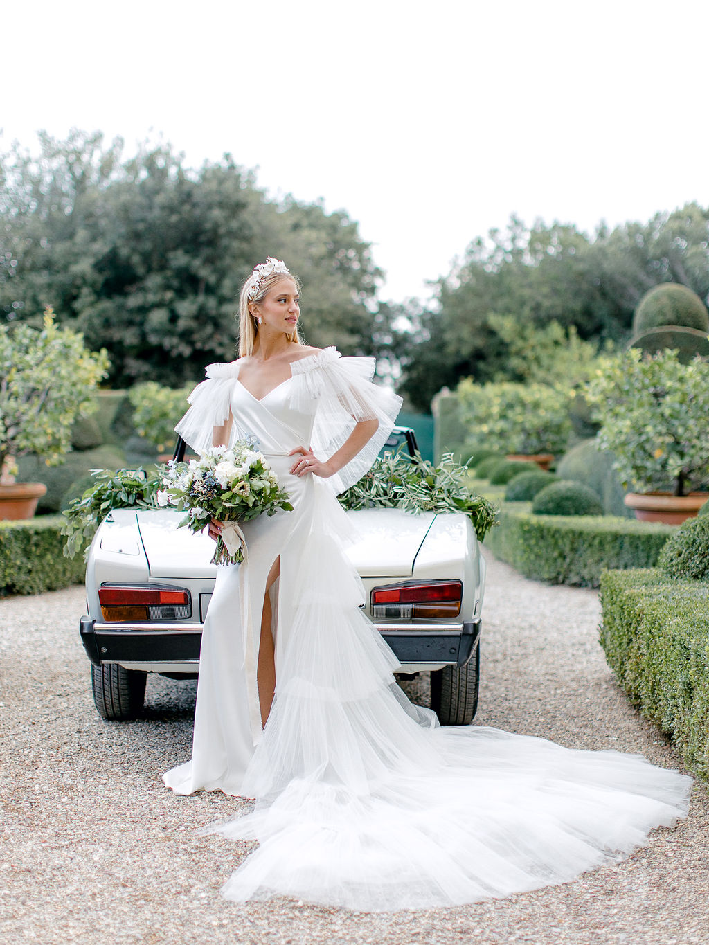 classic wedding in Tuscany