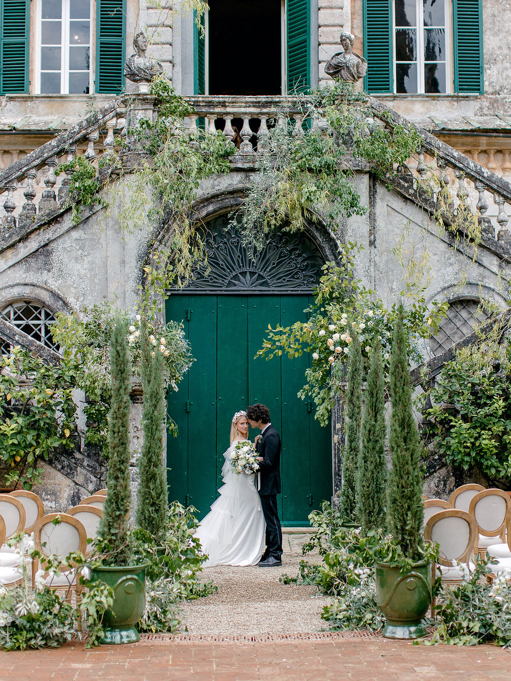 classic wedding in Tuscany
