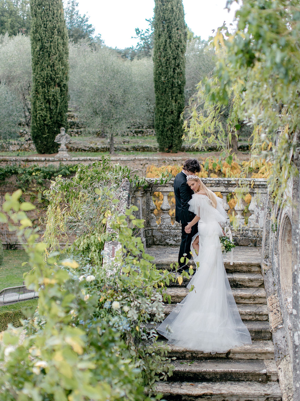 classic wedding in Tuscany