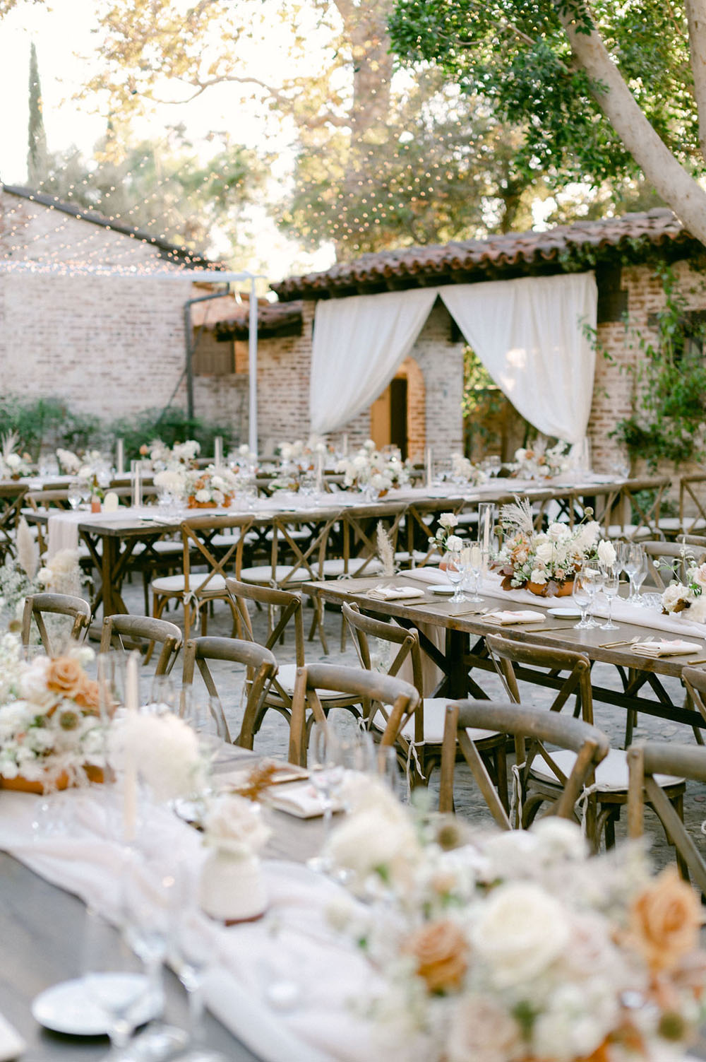 Modern Tuscan Boho Themed wedding