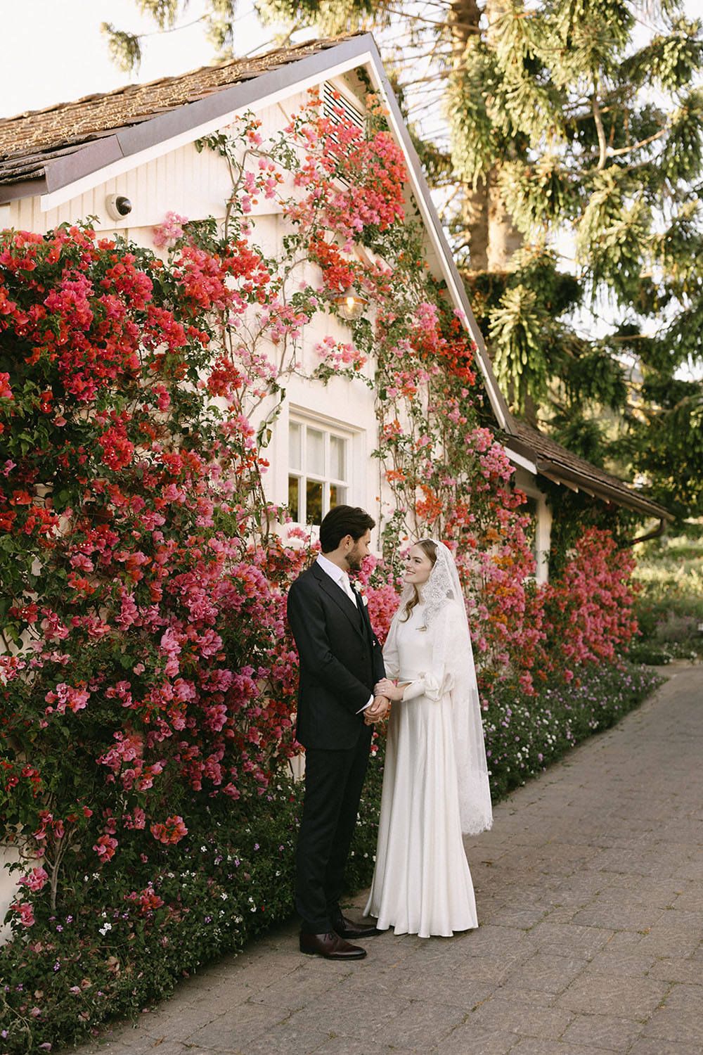 Romantic San Ysidro Ranch wedding with just 30 guests
