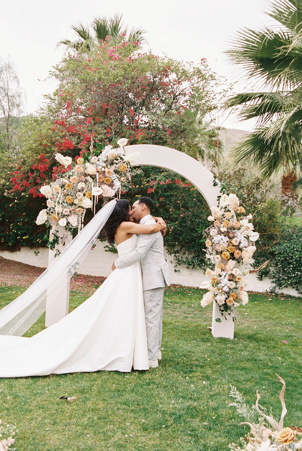 Romantic music-themed wedding at Kempa Villa in Palm Desert 
