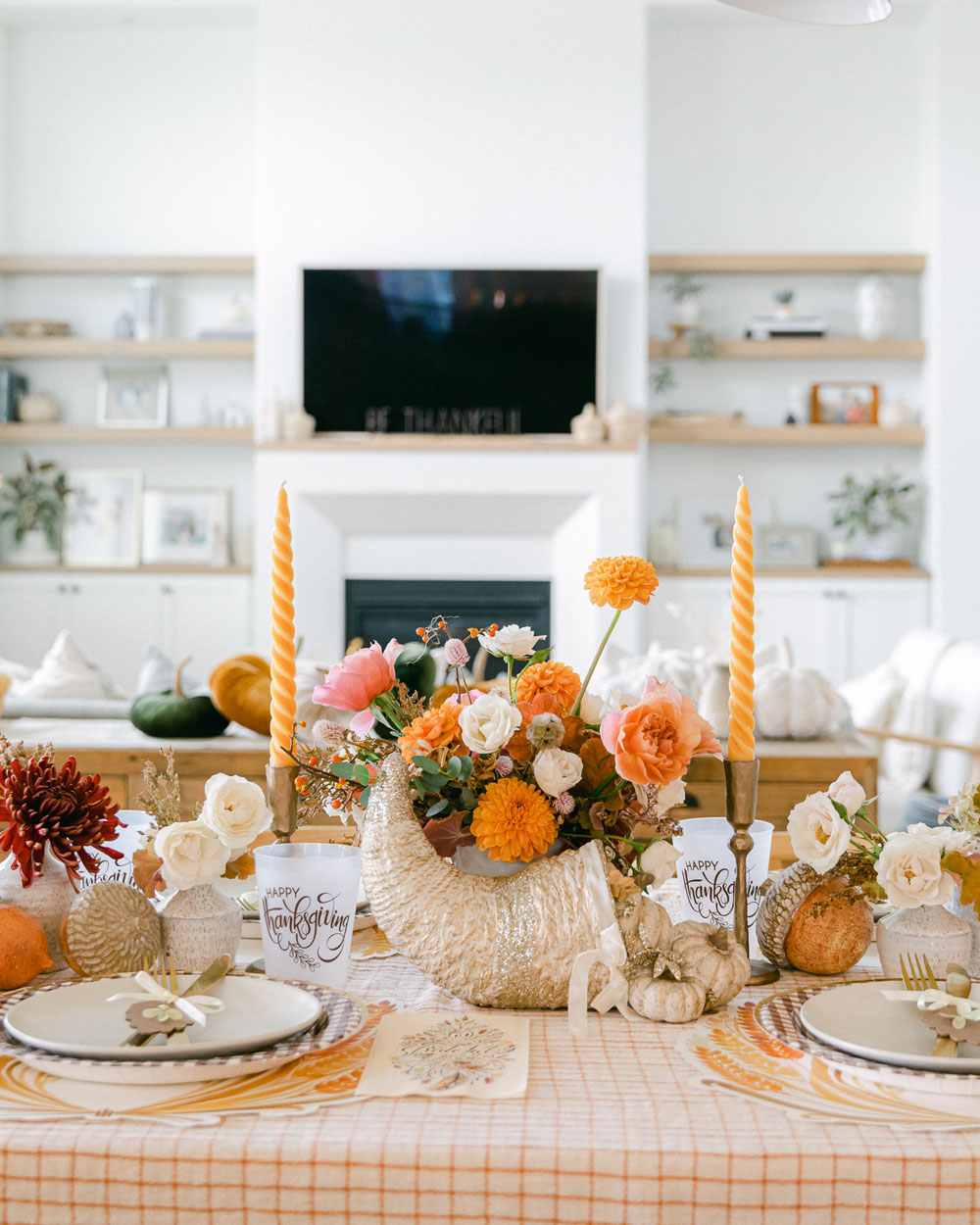 How to style a Thanksgiving Day dinner at home – 100 Layer Cake