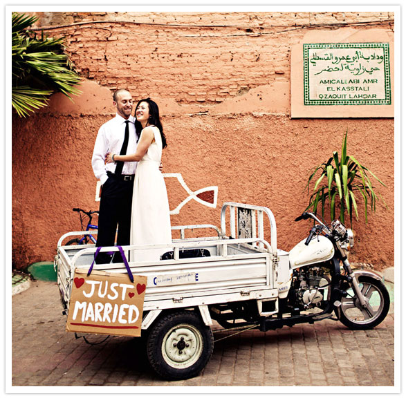 Moroccan honeymoon and a post-wedding shoot