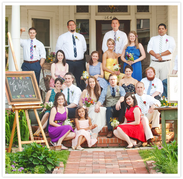 Crafty southern wedding