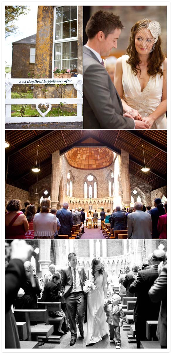 Ireland country garden wedding