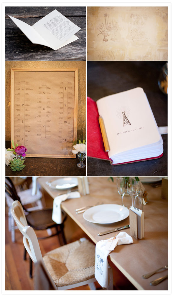 handcrafted outdoor wedding