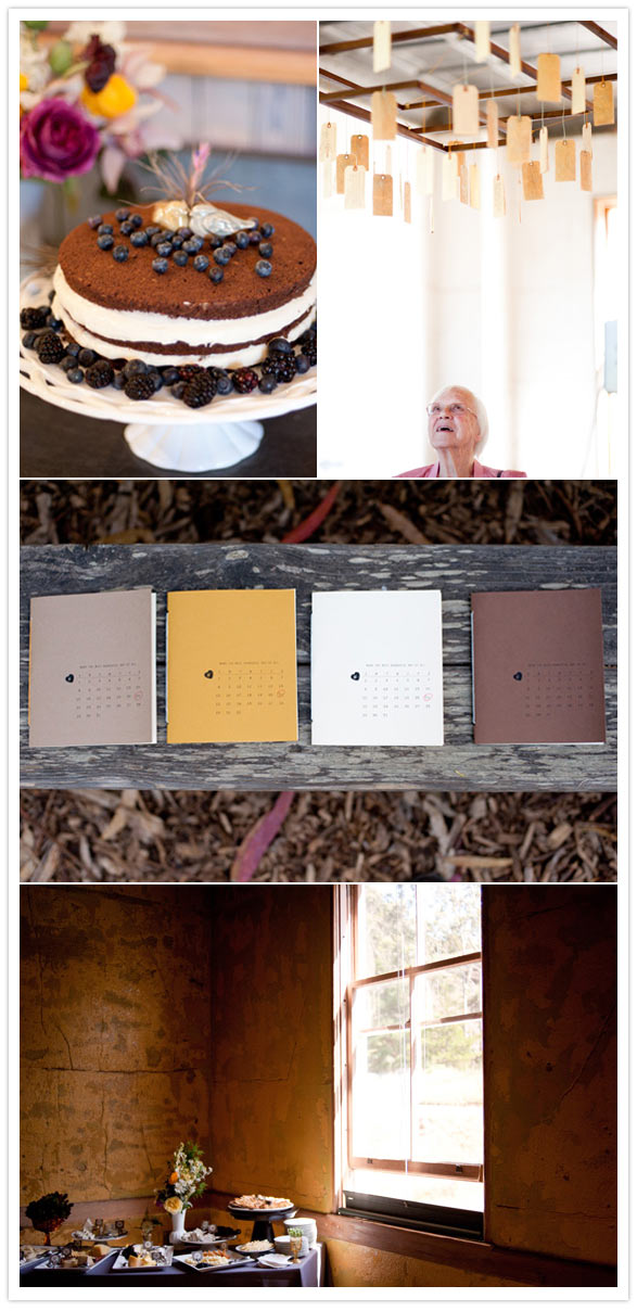 handcrafted outdoor wedding