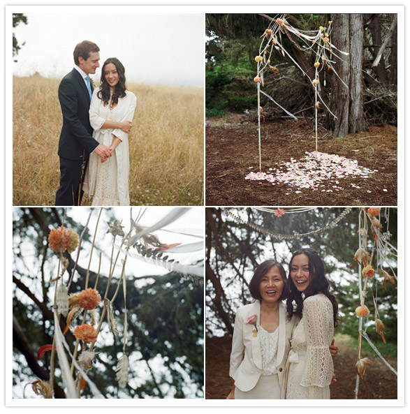 crafty bohemian wedding