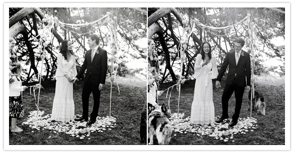 crafty bohemian wedding