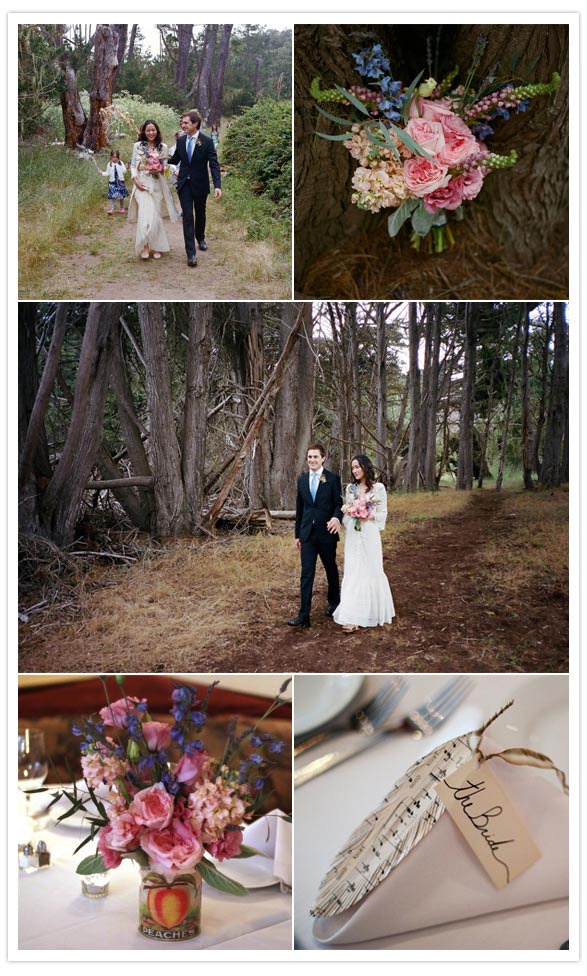 crafty bohemian wedding