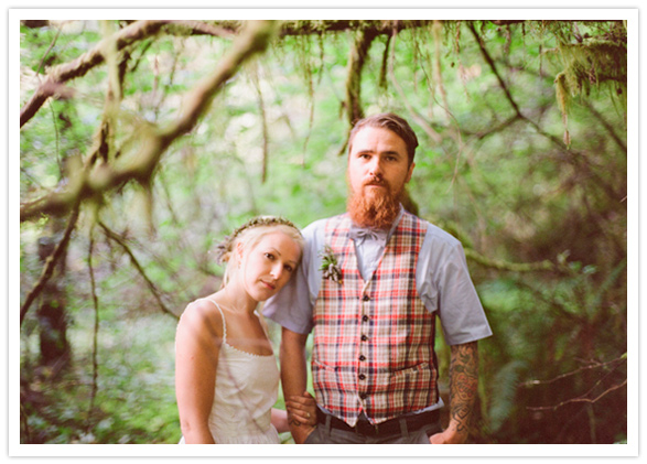 redwood forest campout wedding