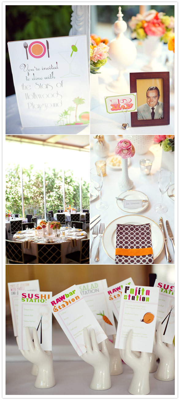 modern palm springs wedding