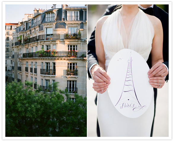 elegant paris france wedding