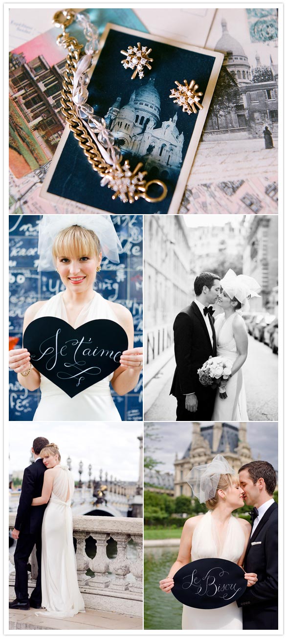 elegant paris france wedding