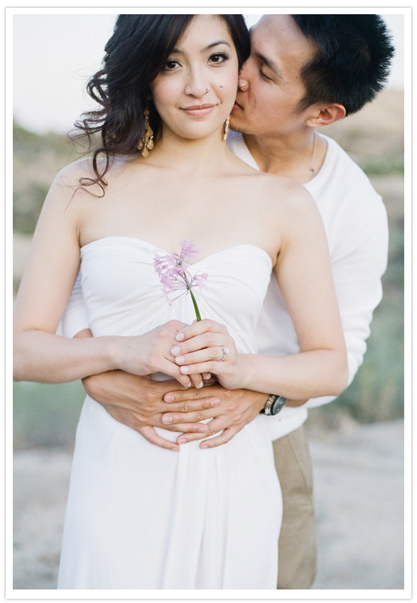 lakeside engagement sesh