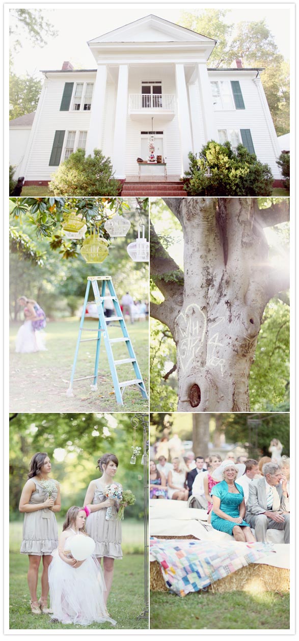 southern inspired vintage wedding