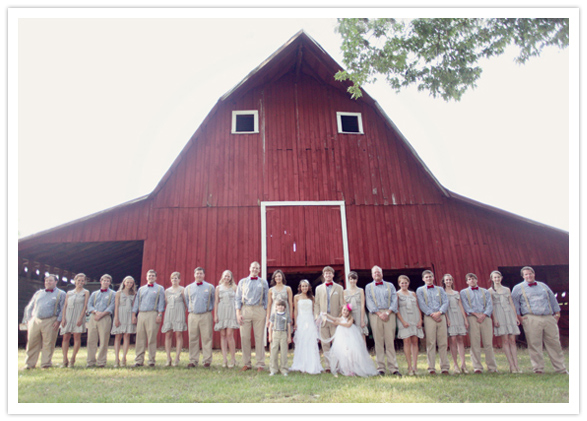 southern inspired wedding