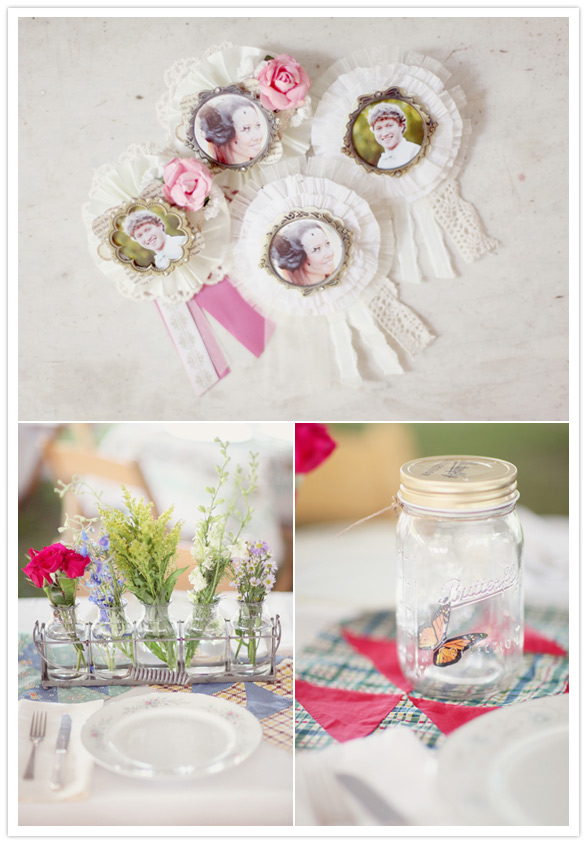 southern inspired vintage wedding