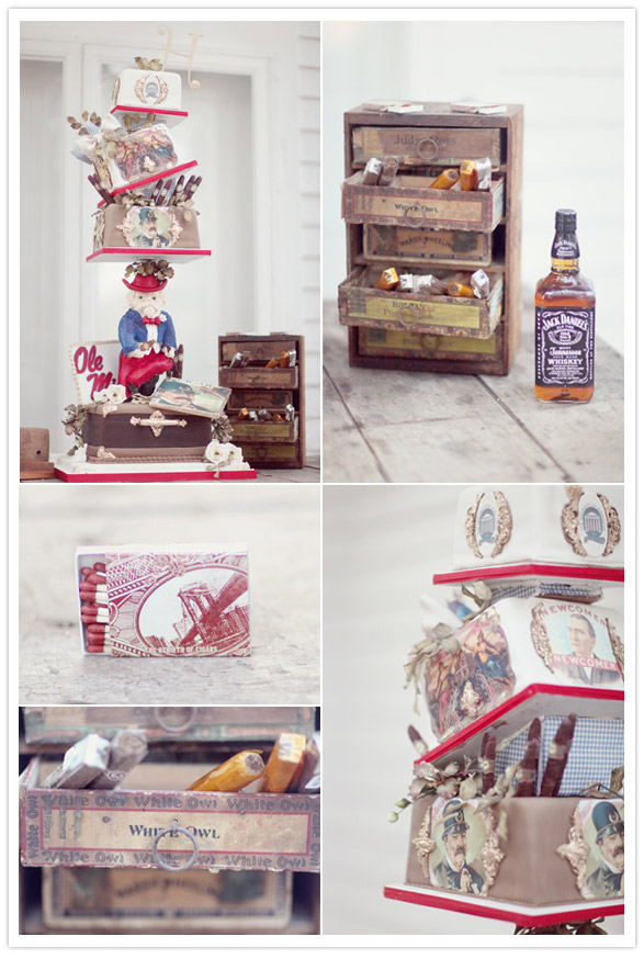 southern inspired vintage wedding